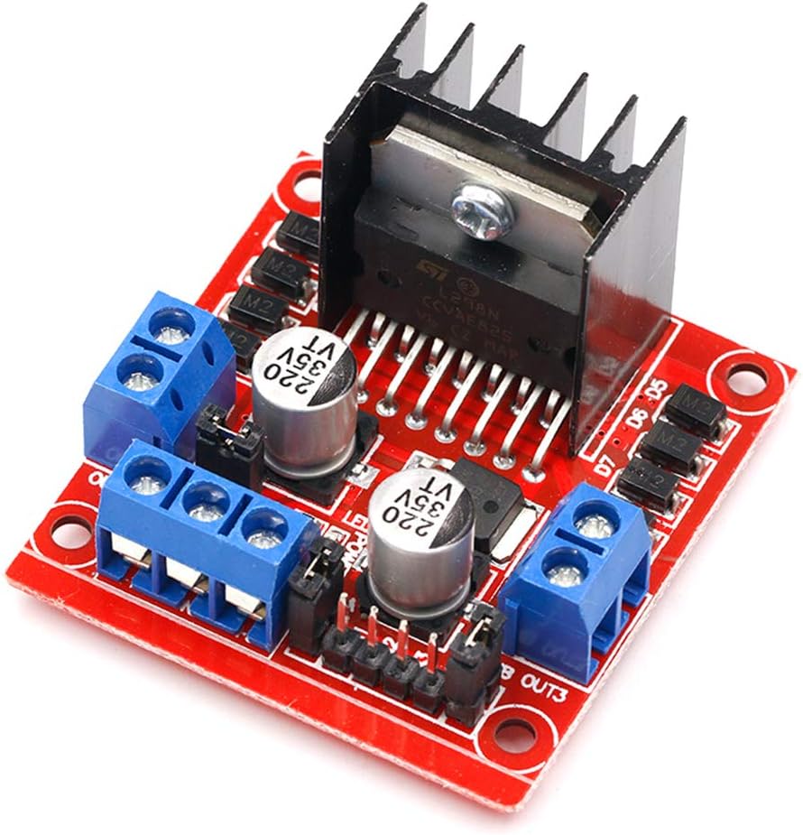 Motor Driver L298N - Placa controladora de acionamento de motor