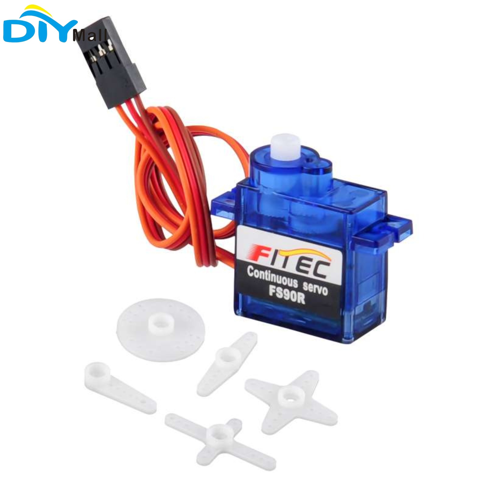 Micro Servo - Servo FS90R 9g com Rotação Contínua