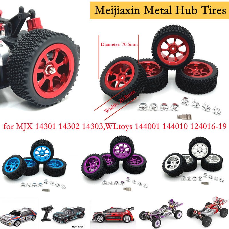 Omni Wheel - Rodas com cubo de metal para