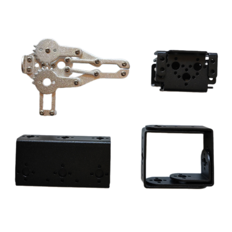 Robot Gripper Claw - Braço Mecânico Desmontável MG996 4 Dof