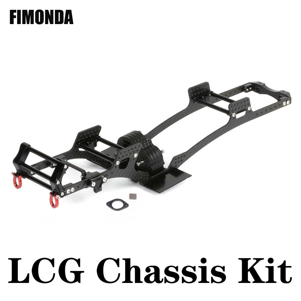 Robot Car Kit - Kit de chassi lcg de fibra