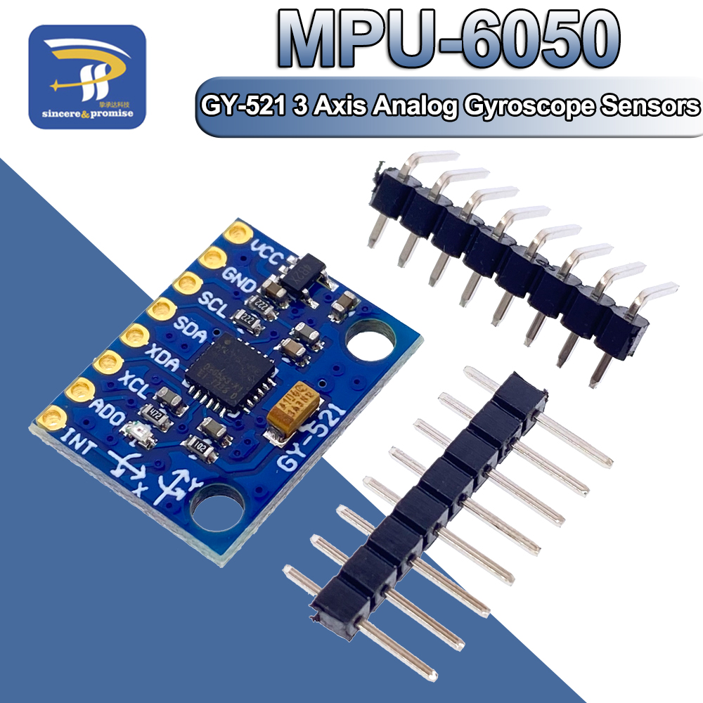 Accelerometer Mpu6050 - 1 conjunto de sensores giroscópicos analógicos
