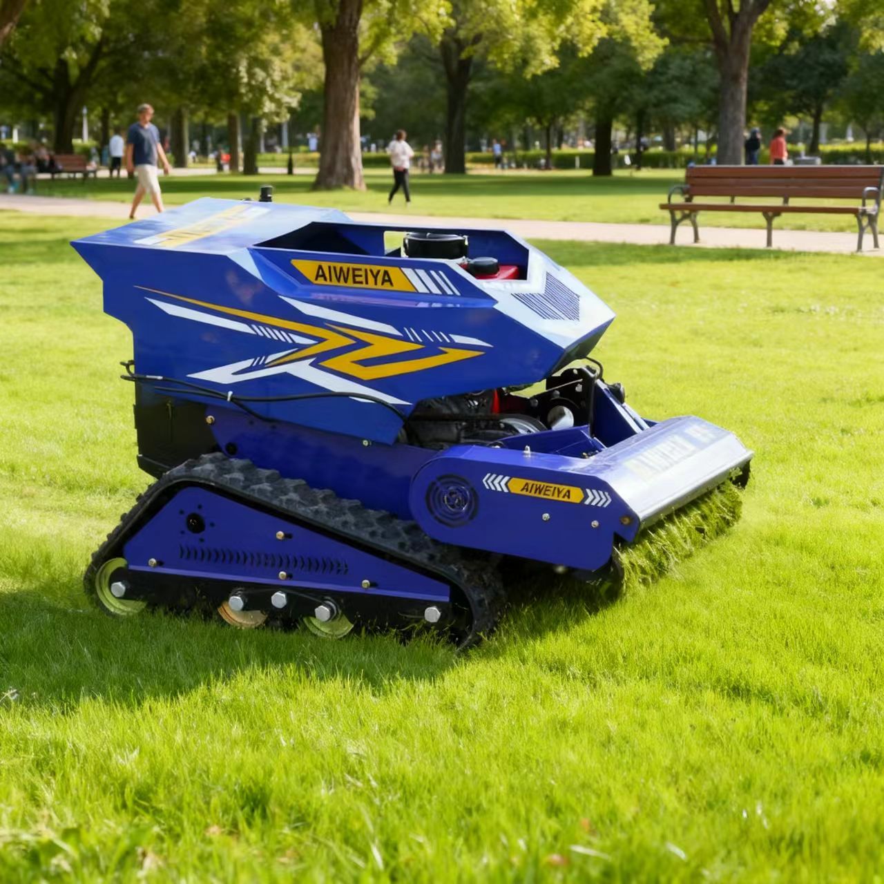 Cortador de Grama a Gasolina P - Robot Chassis avaliação e preço