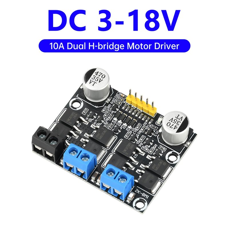 Módulo Driver de Motor DC H-Br - Motor Driver Module avaliação e preço