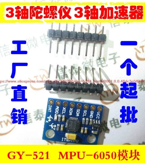 Módulo GY-521 MPU-6050 MPU6050 - Accelerometer Mpu6050 avaliação e preço