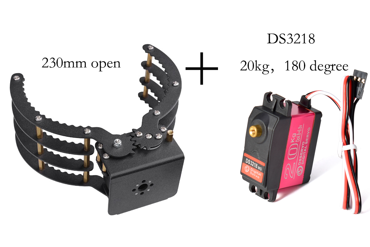 Pinças Mecânicas com Abertura  - Robot Gripper Claw avaliação e preço