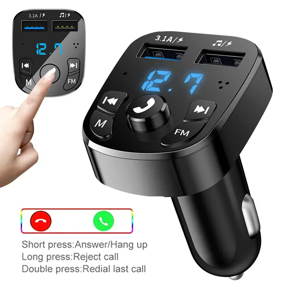 Kit Transmissor FM Bluetooth 5 - Robot Bluetooth Car avaliação e preço