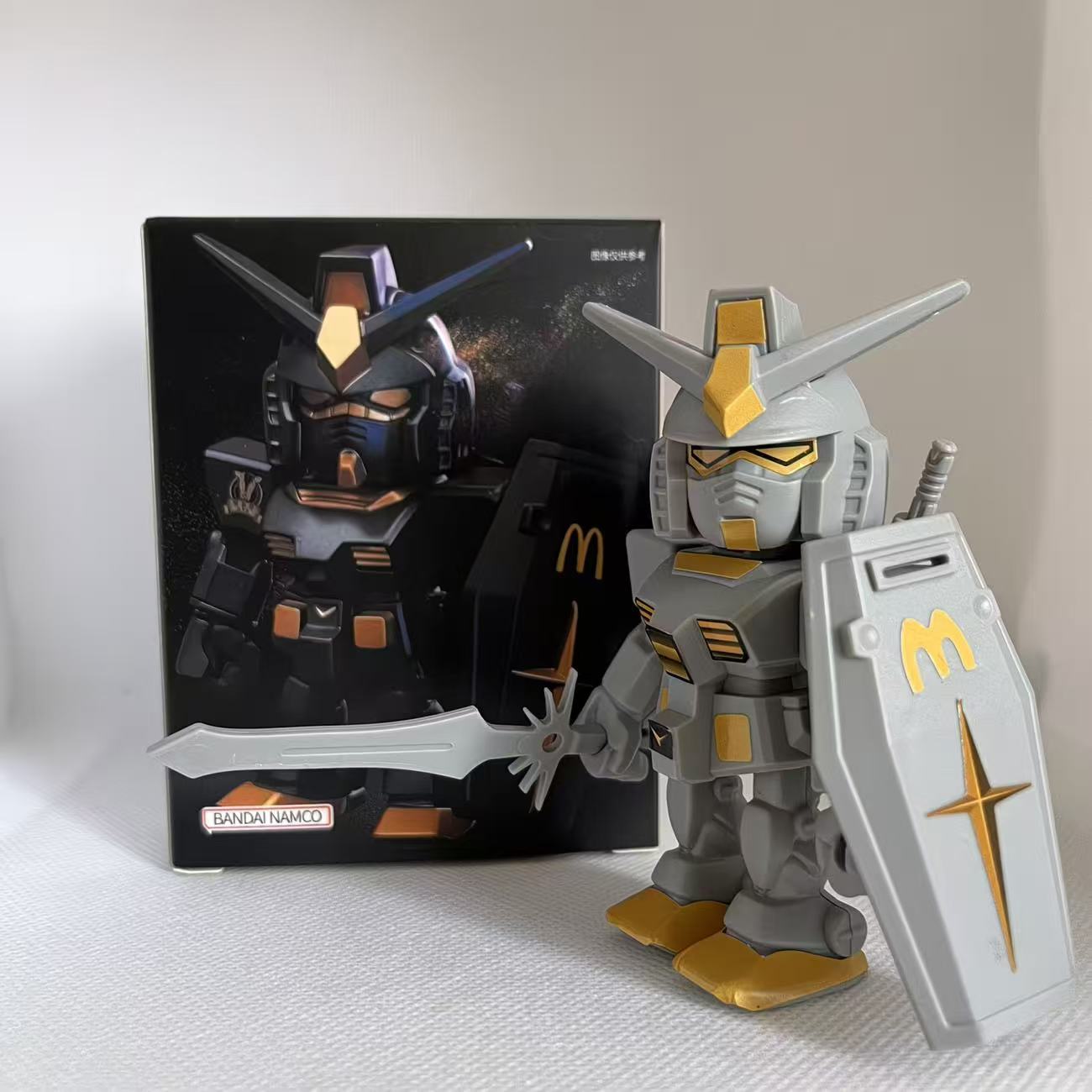 Figura McDonald Gundam Qmsv Rx - Robot Car Kit avaliação e preço