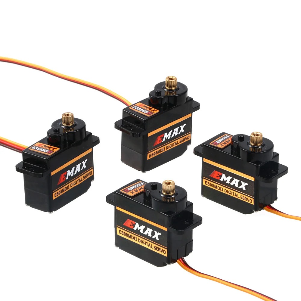 Servo Digital EMAX ES08MDII ES - Servo Sg90 avaliação e preço