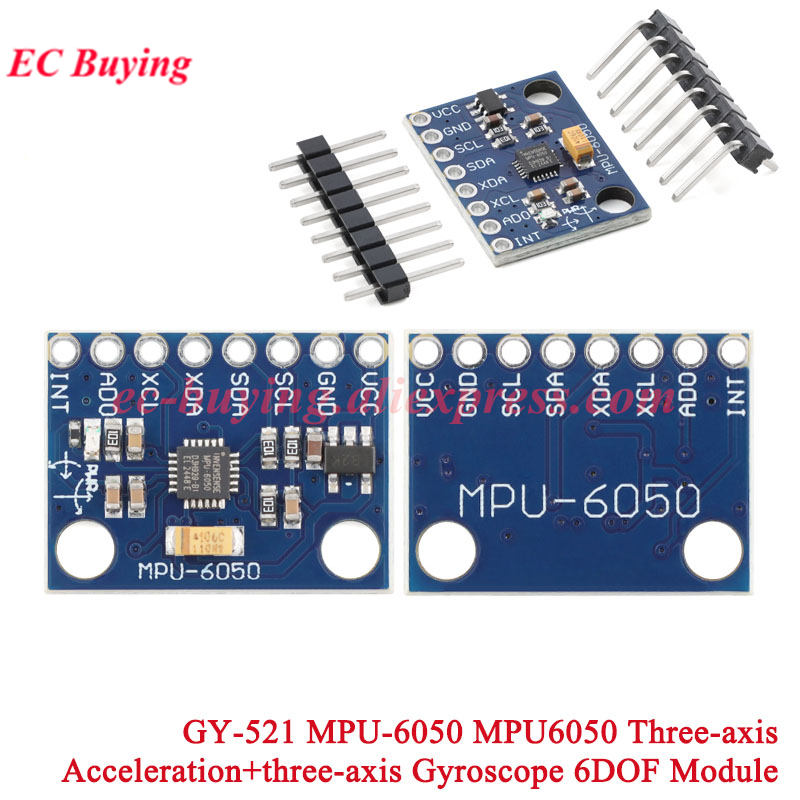 1-10 pces GY-521 MPU-6050 mpu6 - Accelerometer Mpu6050 avaliação e preço
