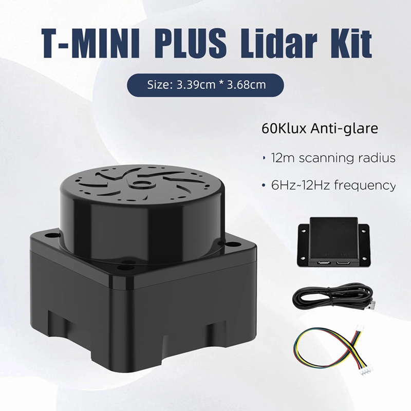 Scanner Lidar T-MINI-Plus 360  - Ros Robot avaliação e preço