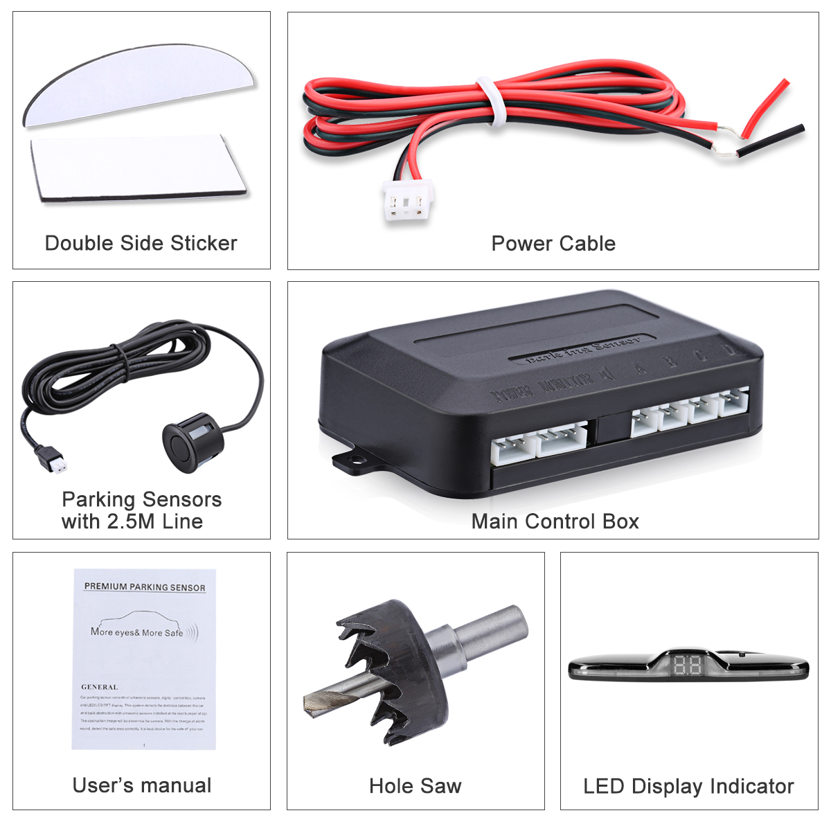 Kit de radar reverso para carr - Infrared Obstacle Sensor avaliação e preço