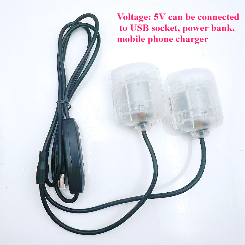 Motor de massagem USB de 3 vel - Dc Motor avaliação e preço
