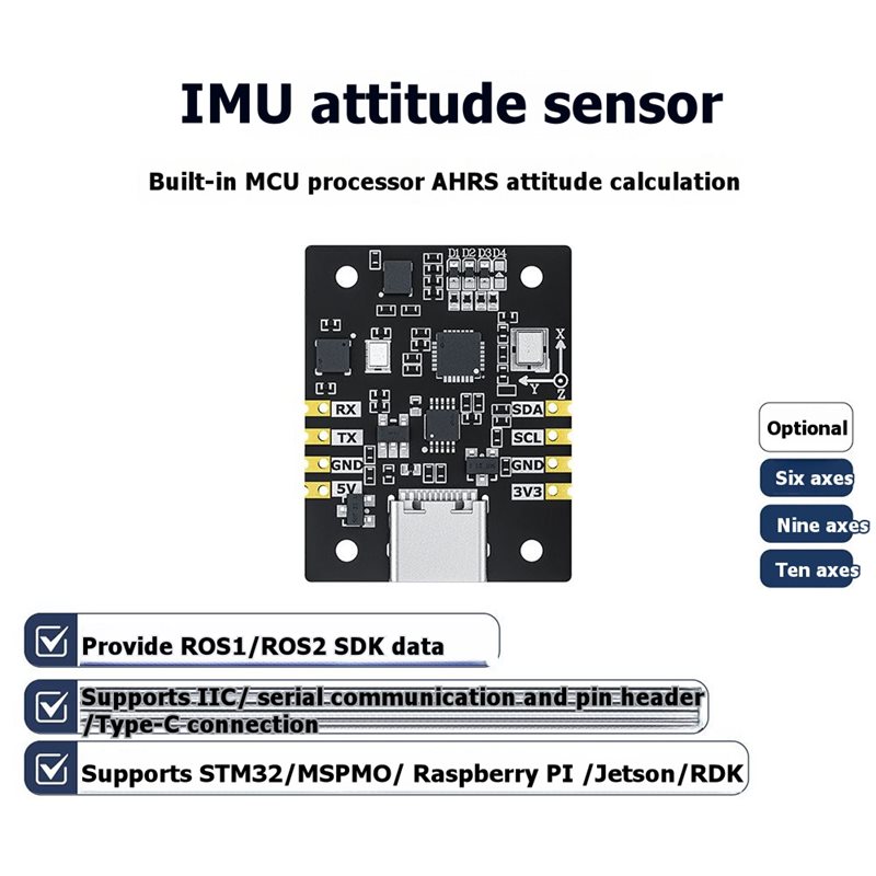Módulo Sensor de Atitude IMU d - Stm32 Robot avaliação e preço