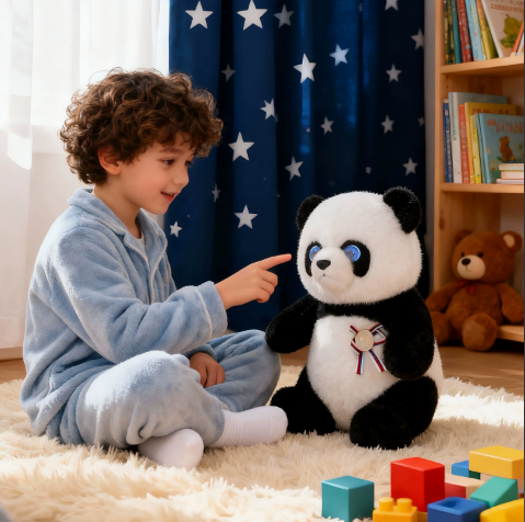 Boneco de Pelúcia Robô Panda I - Ros Robot avaliação e preço