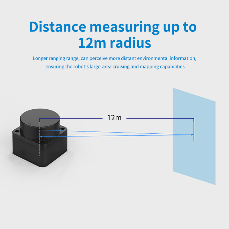 LD06 Lidar portátil kit de sca - Ros Robot avaliação e preço